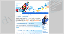 Desktop Screenshot of dynamic-words.com